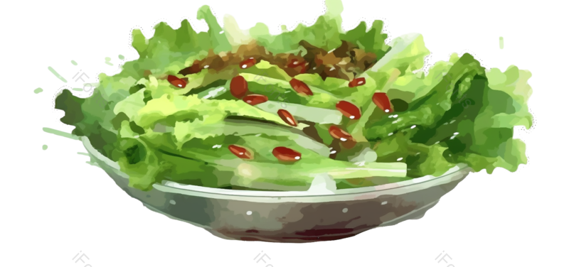 蔬菜图片,美食元素,美味PNG,生菜免抠素材